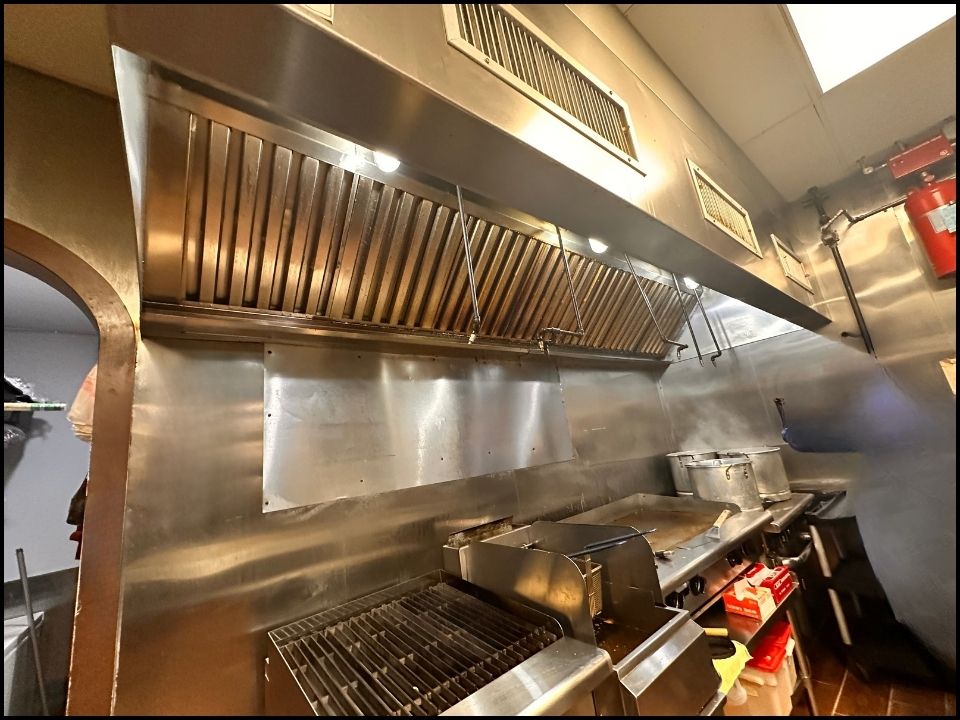 Commercial hood extractor of restaurant for sale Jimmy Carey Commercial Real Estate